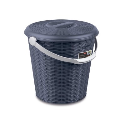 Ведро с крышкой Stefanplast 29604 Elegance ø cm 30x29h Ведро с крышкой Stefanplast 29604 Elegance ø cm 30x29h