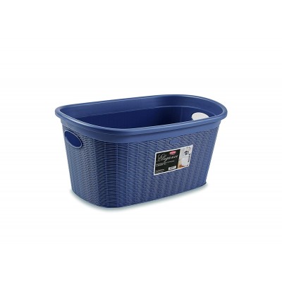 Корзина для белья Stefanplast 30224 Elegance cm 58x38x28h Корзина для белья Stefanplast 30224 Elegance cm 58x38x28h