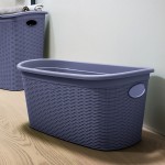 Корзина для белья Stefanplast 30224 Elegance cm 58x38x28h Корзина для белья Stefanplast 30224 Elegance cm 58x38x28h