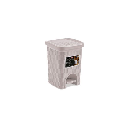 Корзина для мусора Stefanplast 30127 Elegance 20,5x20,5x28h см Корзина для мусора Stefanplast 30127 Elegance 20,5x20,5x28h см