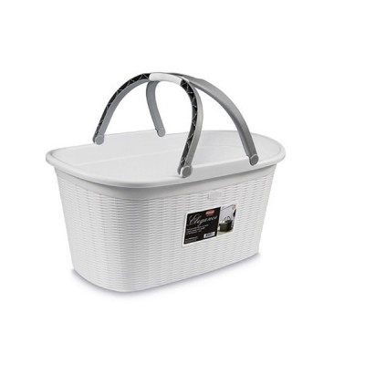 Корзина для стирки с ручками Stefanplast PRO176 Elegance 58x38x29,5h см