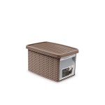 Контейнер для хранения Stefanplast ELEGANCE 29x19x16h см с передней дверцей