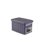 Контейнер для хранения Stefanplast ELEGANCE 29x19x16h см с передней дверцей
