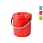 Ведро с крышкой Stefanplast Eureka ø cm 27x29h, 15л Ведро с крышкой Stefanplast Eureka ø cm 27x29h, 15л