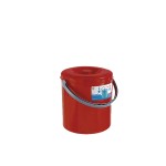 Ведро с крышкой Stefanplast Eureka 25х27см, 10л Ведро с крышкой Stefanplast Eureka 25х27см, 10л