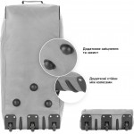 Сумка дорожня на колесах TravelZ Wheelbag 100 Liter Grey (603092) Сумка дорожня на колесах TravelZ Wheelbag 100 Liter Grey (603092)