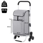 Сумка-тележка ShoppingCruiser Stairs Climber 53 Grey (604361) Сумка-тележка ShoppingCruiser Stairs Climber 53 Grey (604361)