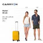 Чемодан CarryOn Porter (S) Yellow (502456) Чемодан CarryOn Porter (S) Yellow (502456)