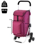 Сумка-тележка ShoppingCruiser Stairs Climber 53 Fuchsia (604353) Сумка-тележка ShoppingCruiser Stairs Climber 53 Fuchsia (604353)