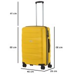 Чемодан CarryOn Porter (M) Yellow (502457) Чемодан CarryOn Porter (M) Yellow (502457)