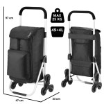 Сумка-тележка ShoppingCruiser Stairs Climber 53 Black (604352) Сумка-тележка ShoppingCruiser Stairs Climber 53 Black (604352)