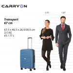 Чемодан CarryOn Transport (M) Blue Jeans (502408) Чемодан CarryOn Transport (M) Blue Jeans (502408)