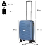 Чемодан CarryOn Transport (S) Blue Jeans (502407) Чемодан CarryOn Transport (S) Blue Jeans (502407)