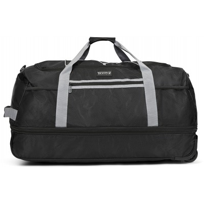 Сумка дорожня на колесах TravelZ Wheelbag Doubleloader foldable black 80(95)L (603096) Сумка дорожня на колесах TravelZ Wheelbag Doubleloader foldable black 80(95)L (603096)
