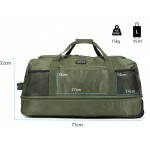 Сумка дорожня на колесах TravelZ Wheelbag Doubleloader foldable green 80(95)L (603097) Сумка дорожня на колесах TravelZ Wheelbag Doubleloader foldable green 80(95)L (603097)