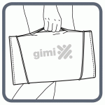 Сумка-тележка Gimi Brava Plus 38 Blue (157792) Сумка-тележка Gimi Brava Plus 38 Blue (157792)