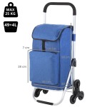 Сумка-тележка ShoppingCruiser Stairs Climber 53 Blue (650063) Сумка-тележка ShoppingCruiser Stairs Climber 53 Blue (650063)