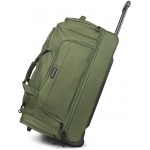 Сумка дорожня на колесах TravelZ Wheelbag Doubleloader green 96L (603099)