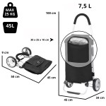 Сумка-тележка ShoppingCruiser Foldable 45 Black (604320) Сумка-тележка ShoppingCruiser Foldable 45 Black (604320)