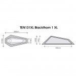 Намет Highlander Blackthorn 1 XL HMTC (TEN131XL-HC) Намет Highlander Blackthorn 1 XL HMTC (TEN131XL-HC)