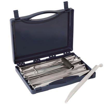 Кілочки Outwell Super U Peg Box 24 см 20 шт. Silver (650779) Кілочки Outwell Super U Peg Box 24 см 20 шт. Silver (650779)