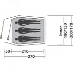 Намет тримісний Easy Camp Energy 300 Rustic Green (120389) Намет тримісний Easy Camp Energy 300 Rustic Green (120389)