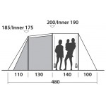 Намет шестимісний Easy Camp Huntsville 600 Green/Grey (120408) Намет шестимісний Easy Camp Huntsville 600 Green/Grey (120408)