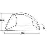 Намет пляжний Easy Camp Beach Grey/Sand (120429) Намет пляжний Easy Camp Beach Grey/Sand (120429)