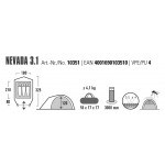 Намет тримісний High Peak Nevada 3.1 Deep Forest (10351) Намет тримісний High Peak Nevada 3.1 Deep Forest (10351)