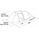 Намет чотиримісний Easy Camp Magnetar 400 Rustic Green (120416) Намет чотиримісний Easy Camp Magnetar 400 Rustic Green (120416)