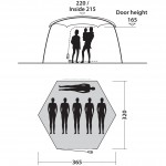 Намет шестимісний Easy Camp Moonlight Yurt Grey (120382) Намет шестимісний Easy Camp Moonlight Yurt Grey (120382)
