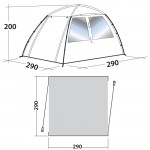 Шатро Easy Camp Daytent Granite Grey (120327) Шатро Easy Camp Daytent Granite Grey (120327)