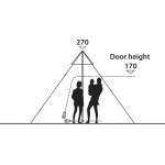 Намет восьмимісний Easy Camp Moonlight Tipi Grey (120381) Намет восьмимісний Easy Camp Moonlight Tipi Grey (120381)