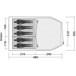 Намет п'ятимісний Easy Camp Huntsville 500 Green/Grey (120407) Намет п'ятимісний Easy Camp Huntsville 500 Green/Grey (120407)