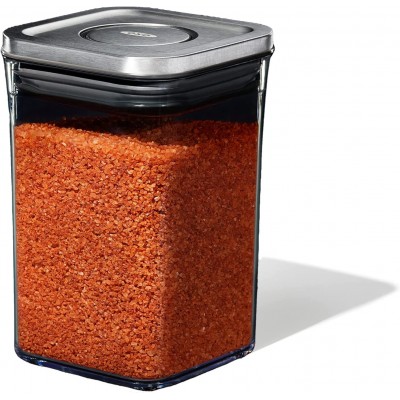 Герметичная емкость для хранения OXO Good Grips Steel POP, 1л OXO 3118400 Герметичная емкость для хранения OXO Good Grips Steel POP, 1л OXO 3118400
