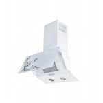 Вытяжка декоративная наклонная Perfelli D 611 W Fleur Вытяжка декоративная наклонная Perfelli D 611 W Fleur