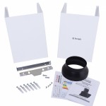Вытяжка декоративная наклонная Perfelli DNS 6343 B 750 WH LED Strip Вытяжка декоративная наклонная Perfelli DNS 6343 B 750 WH LED Strip