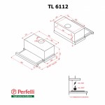 Вытяжка телескопическая Perfelli TL 6112 I LED Вытяжка телескопическая Perfelli TL 6112 I LED