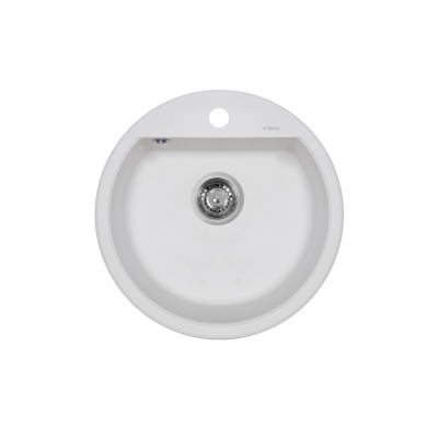 Мойка кухонная гранитная  Perfelli ALVA RGA 104-49 WHITE
