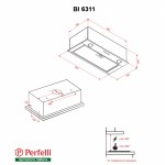 Вытяжка полновстраиваемая Perfelli BI 6311 IV Вытяжка полновстраиваемая Perfelli BI 6311 IV