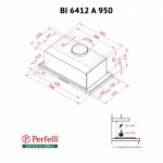 Вытяжка полновстраиваемая Perfelli BI 6412 A 950 I LED Вытяжка полновстраиваемая Perfelli BI 6412 A 950 I LED