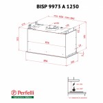 Вытяжка полновстраиваемая Perfelli BISP 9973 A 1250 IV LED Strip Вытяжка полновстраиваемая Perfelli BISP 9973 A 1250 IV LED Strip