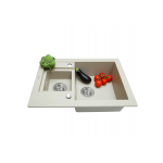 Мойка кухонная гранитная PERFELLI GRANZE PGG 506-67 LIGHT BEIGE Мойка кухонная гранитная PERFELLI GRANZE PGG 506-67 LIGHT BEIGE