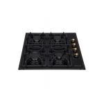 Поверхность газовая на стекле Perfelli HGG 61524 BL ANTIQUE Поверхность газовая на стекле Perfelli HGG 61524 BL ANTIQUE