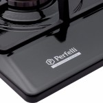 Поверхность газовая на металле Perfelli HGM 61490 BL Поверхность газовая на металле Perfelli HGM 61490 BL