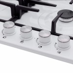 Поверхность газовая на металле Perfelli HGM 61490 WH Поверхность газовая на металле Perfelli HGM 61490 WH