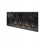 Поверхность газовая на металле Perfelli HGM 61629 BL RETRO Поверхность газовая на металле Perfelli HGM 61629 BL RETRO