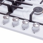 Поверхность газовая на металле Perfelli HGM 61690 WH Поверхность газовая на металле Perfelli HGM 61690 WH