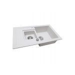 Мойка кухонная гранитная Perfelli PIERRA PGP 536-78 WHITE Мойка кухонная гранитная Perfelli PIERRA PGP 536-78 WHITE