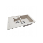 Мойка кухонная гранитная Perfelli PIERRA PGP 536-78 LIGHT BEIGE Мойка кухонная гранитная Perfelli PIERRA PGP 536-78 LIGHT BEIGE